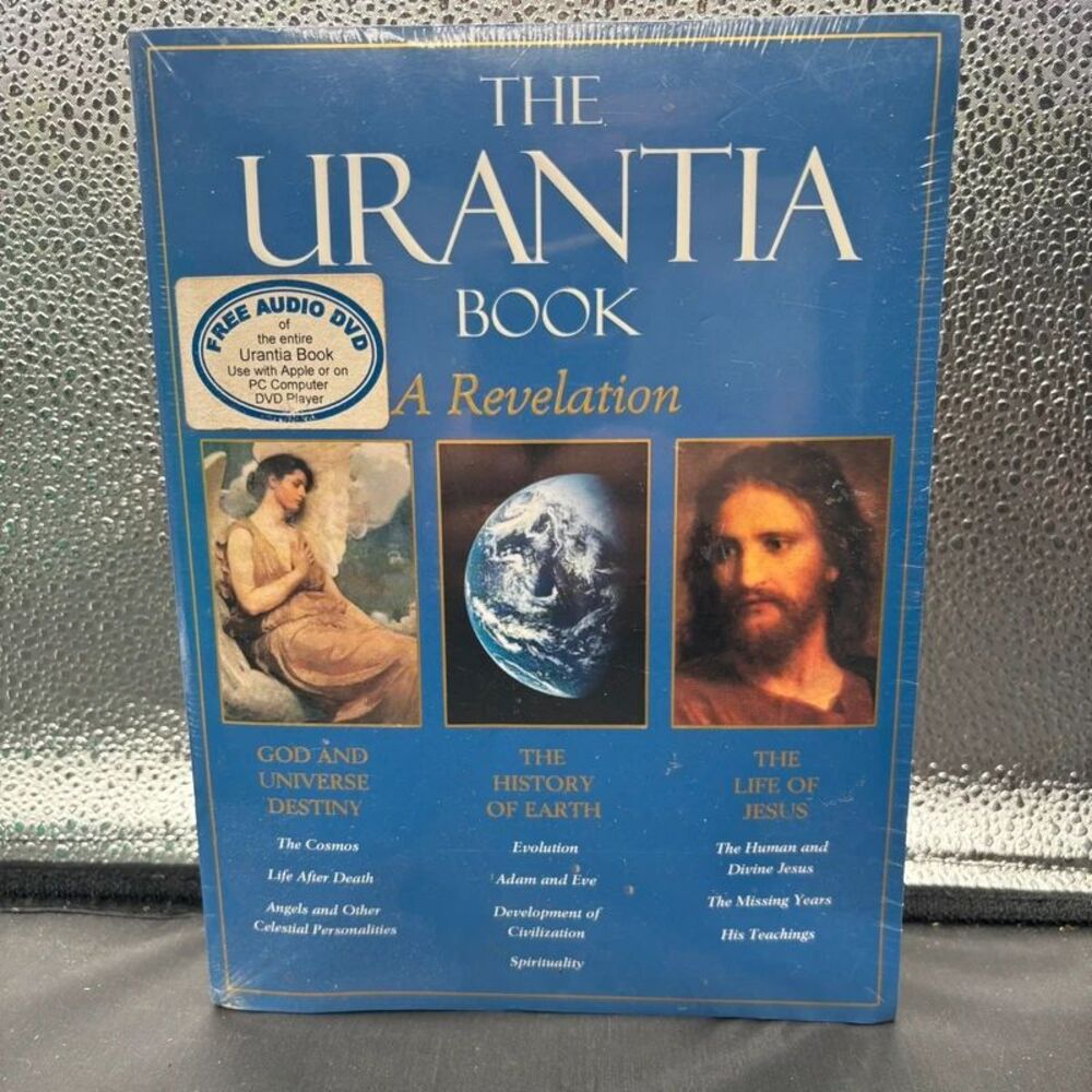The Urantia Book Indexed Version + DVD Rom Audiobook 2008 Uversa Press Sealed